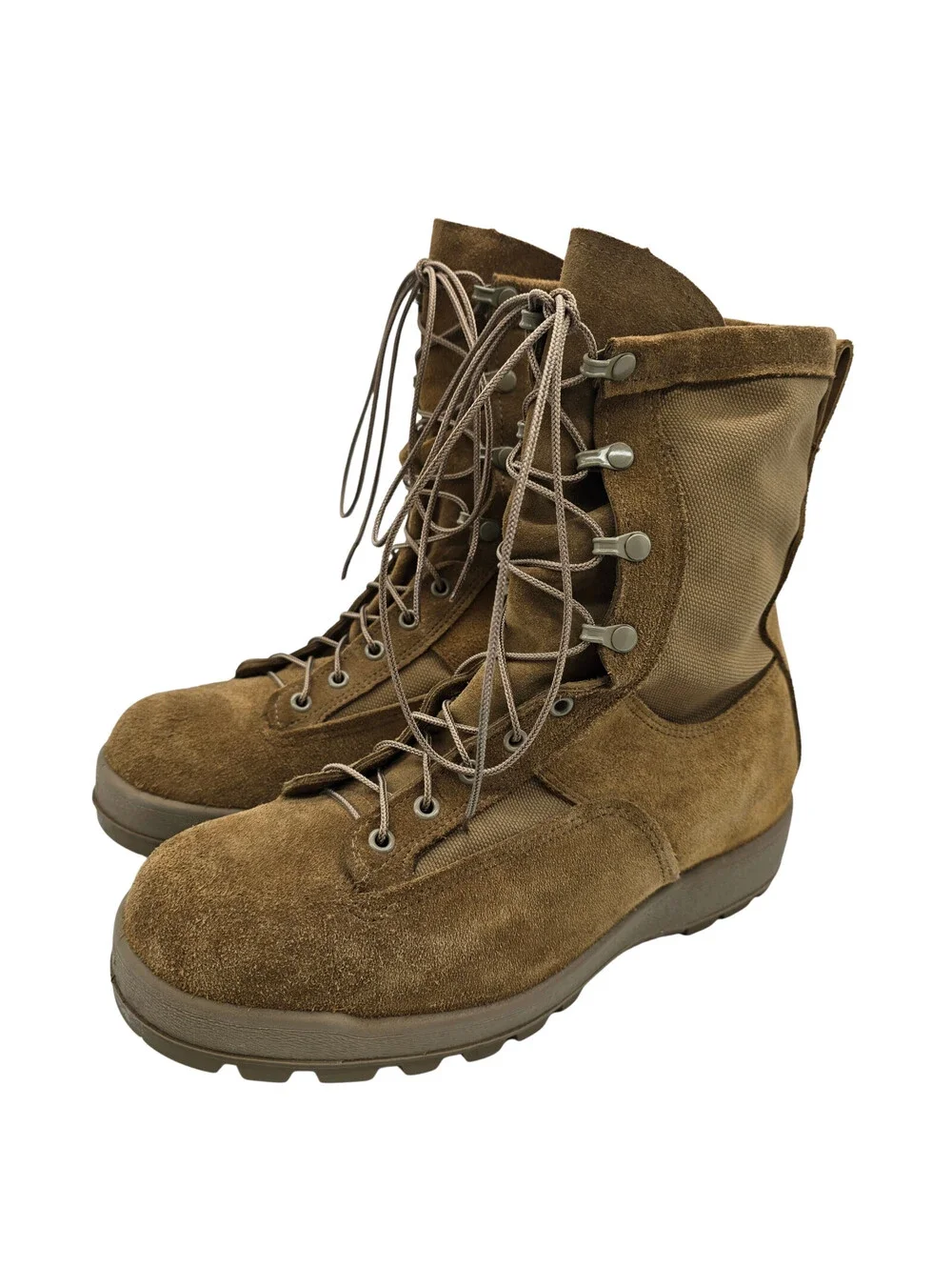 McRae Hot Weather Combat Boots | Men's 11W | Gore-Tex Vibram, Suede | Coyote Tan